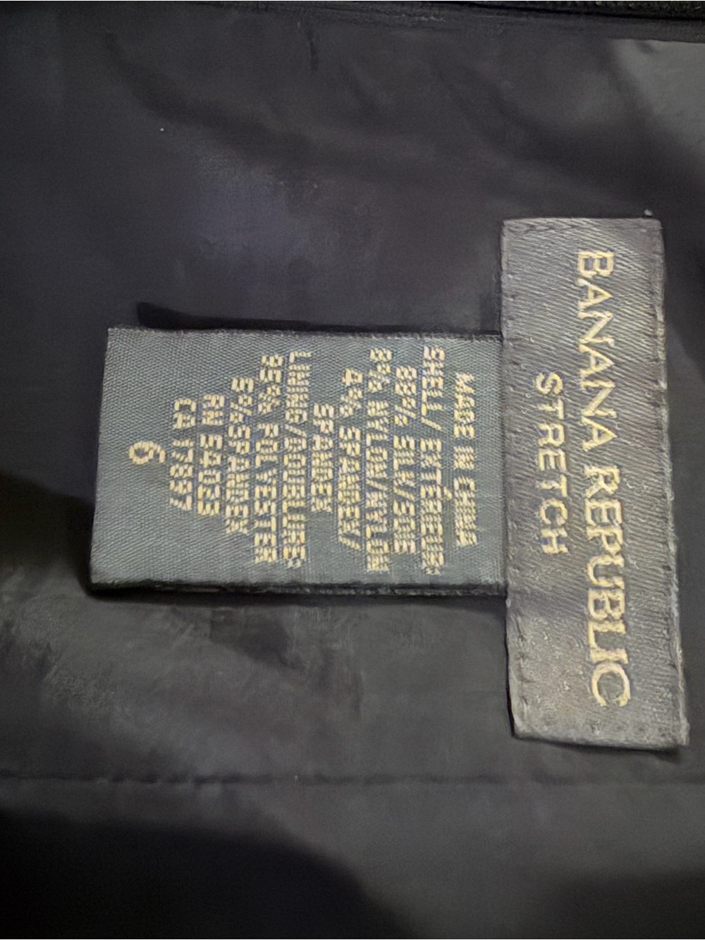 Banana Republic Black silk Midi Skirt - Picture 4 of 4